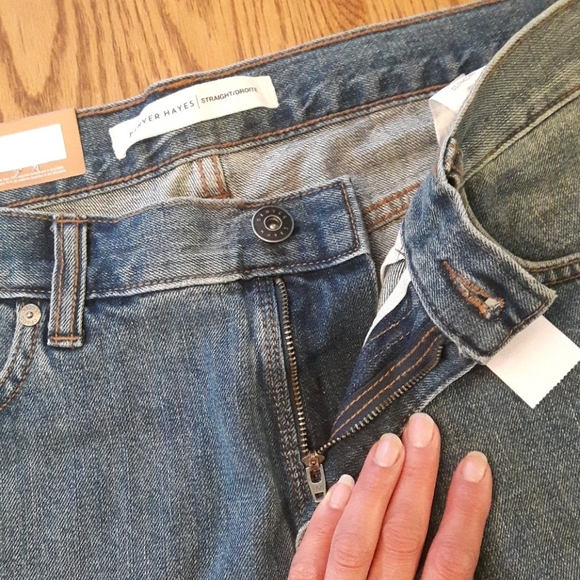 NWT size 32×28 straight fit 100% cotton jeans - Picture 8 of 13